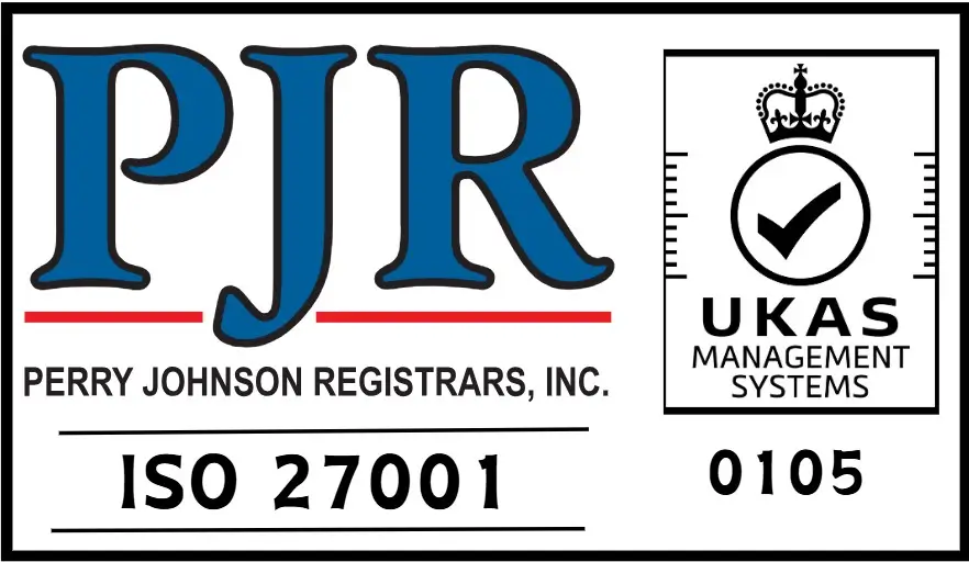 ISO 27001 certified by PJR